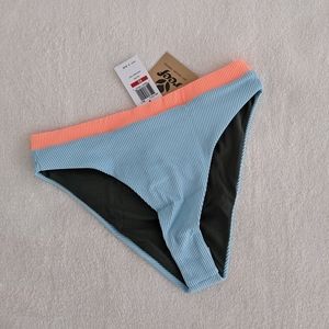 NWT Reef color block high waist bikini bottom